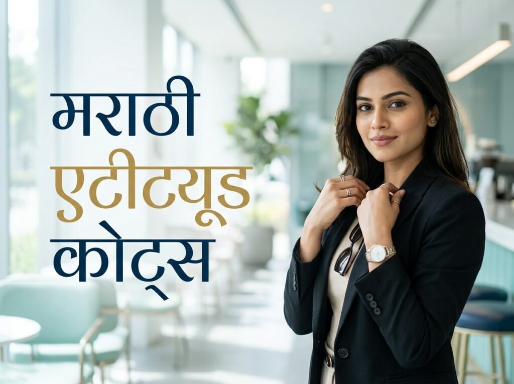 Attitude Quotes in Marathi