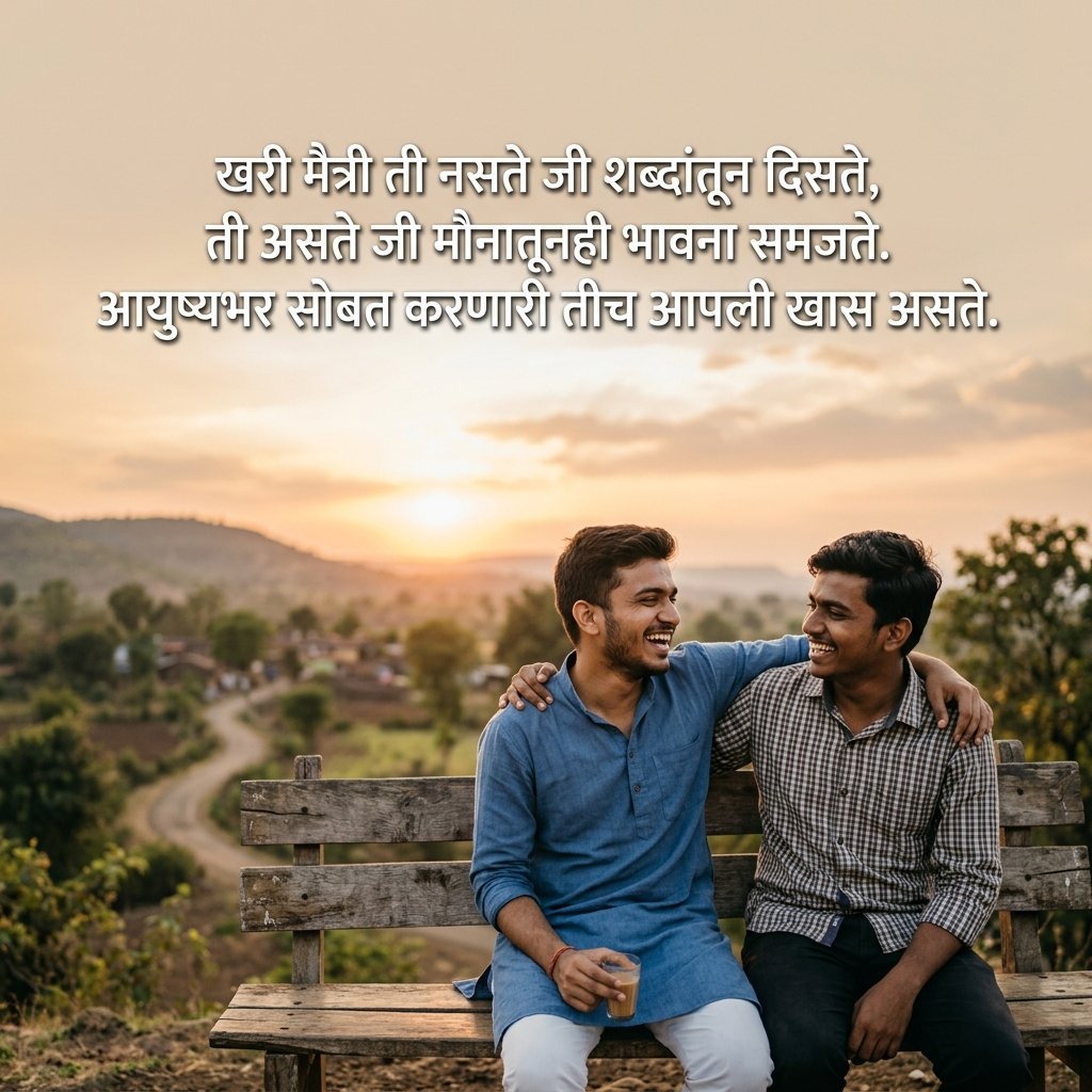 Friendship/Dosti Quotes in Marathi