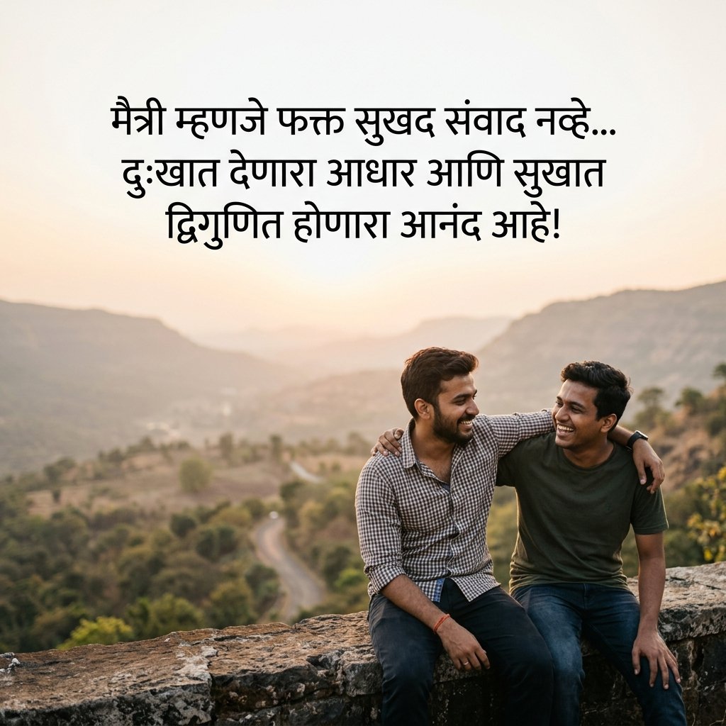Friendship/Dosti Quotes in Marathi