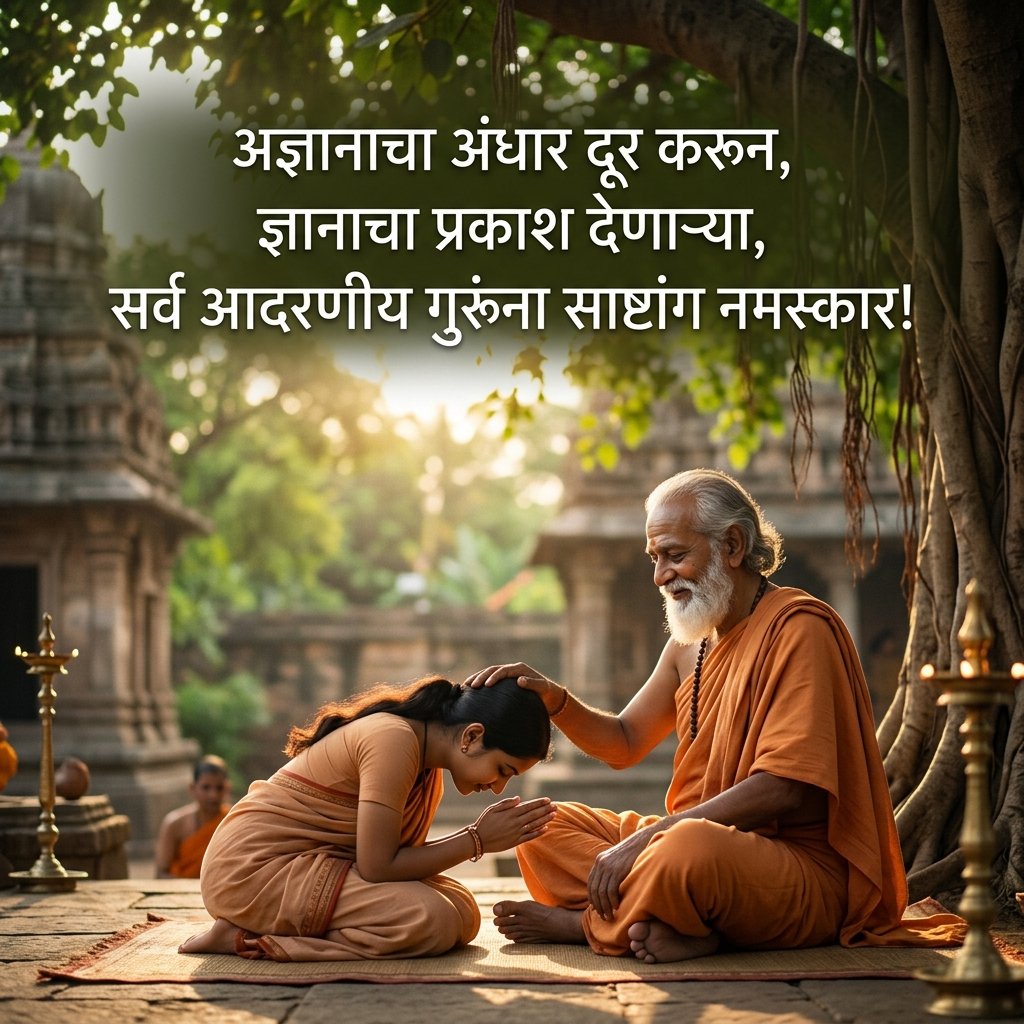 Guru Purnima Quotes in Marathi