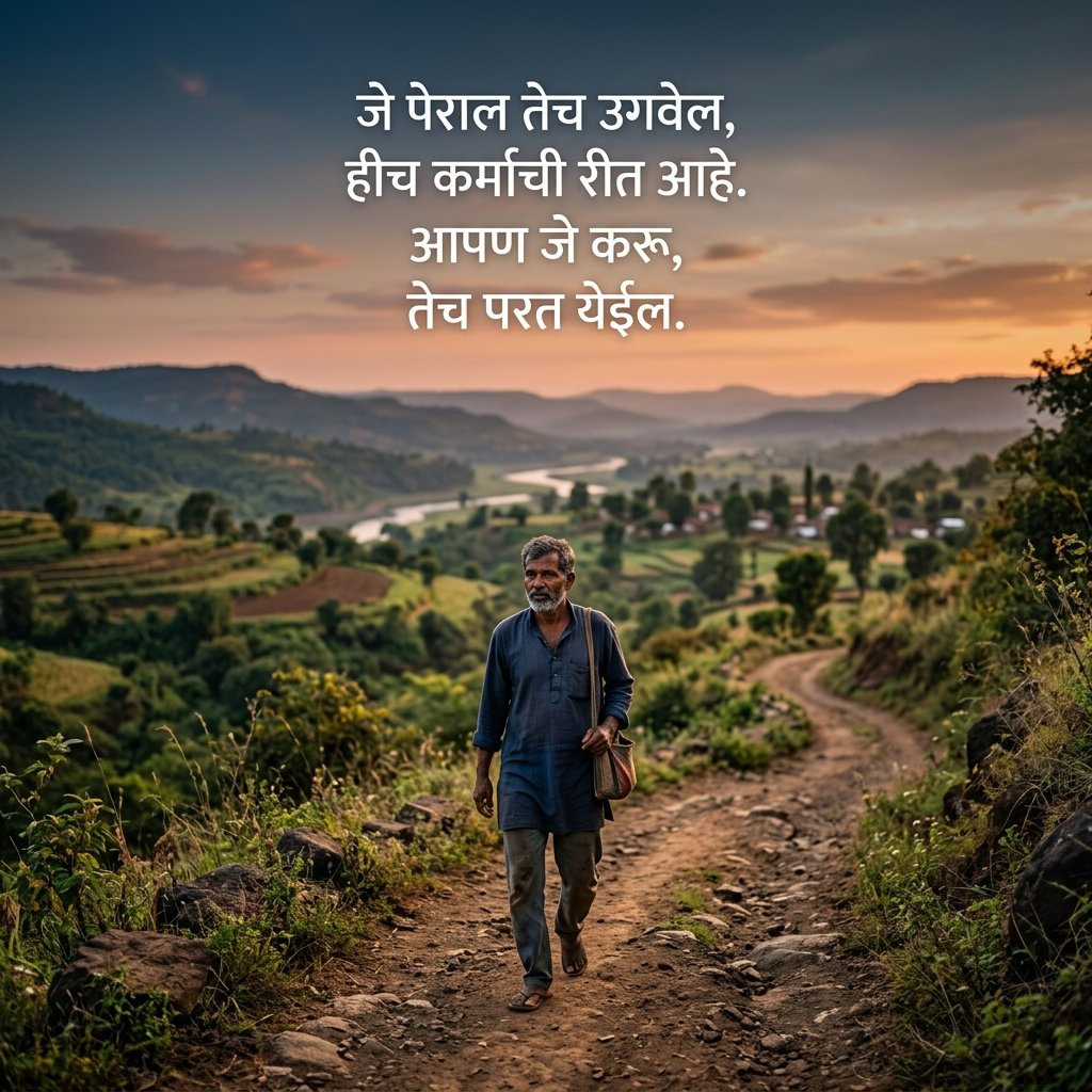 Karma Quotes in Marathi