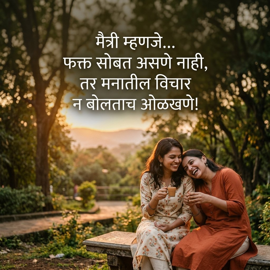 Maitri Quotes in Marathi