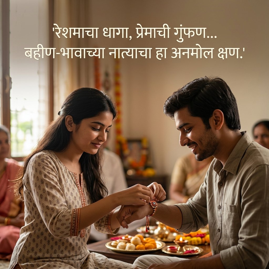 Raksha Bandhan Quotes in Marathi