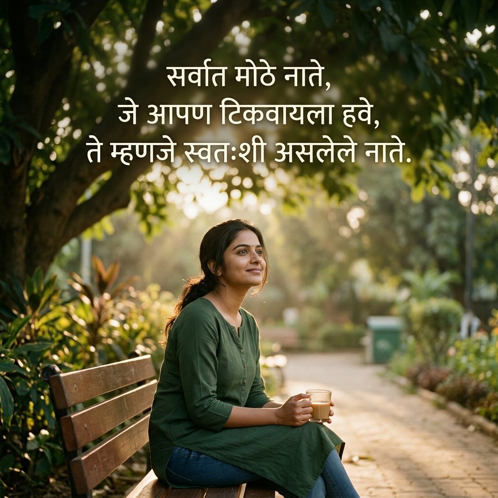 Self Love Quotes in Marathi