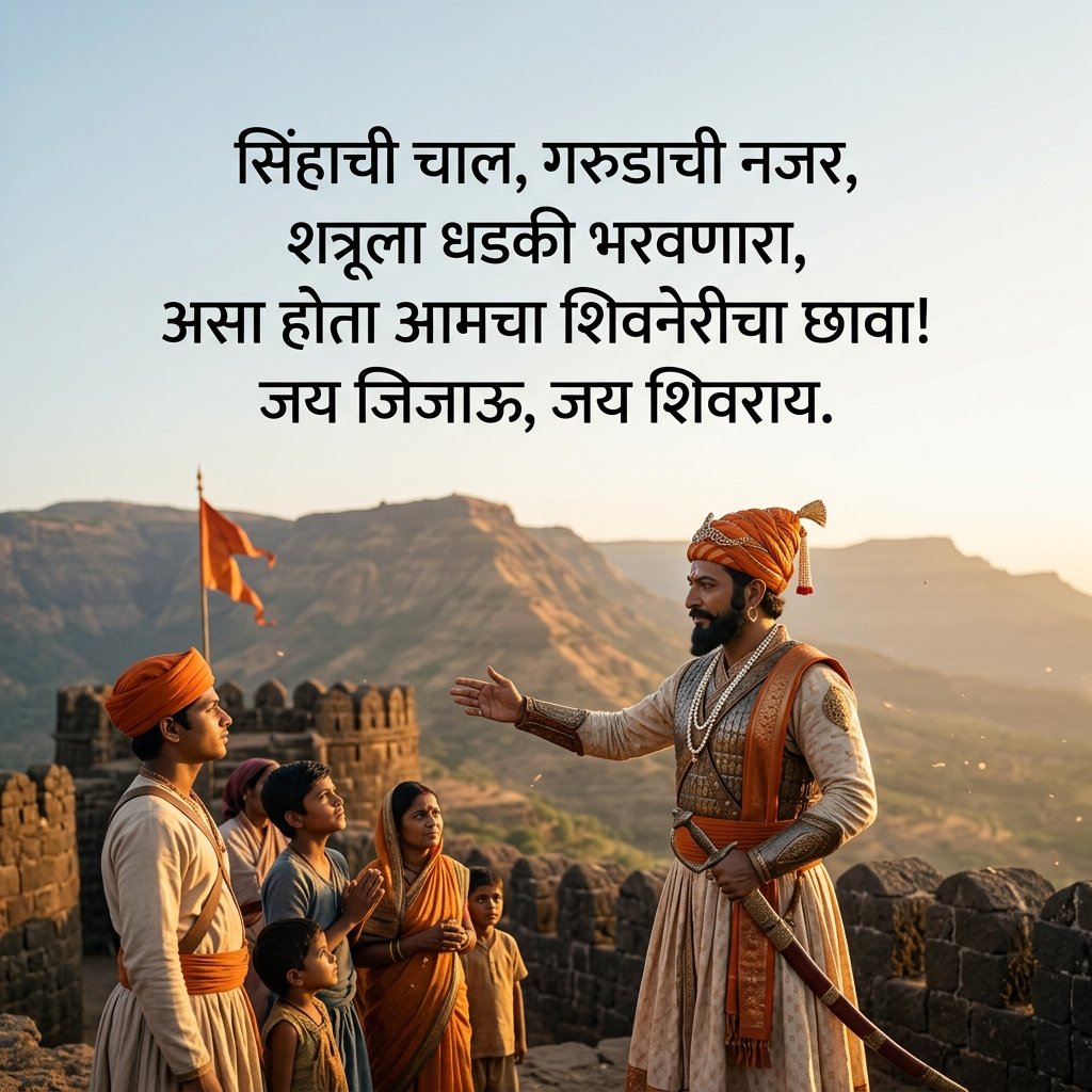 Shiv Jayanti Quotes in Marathi