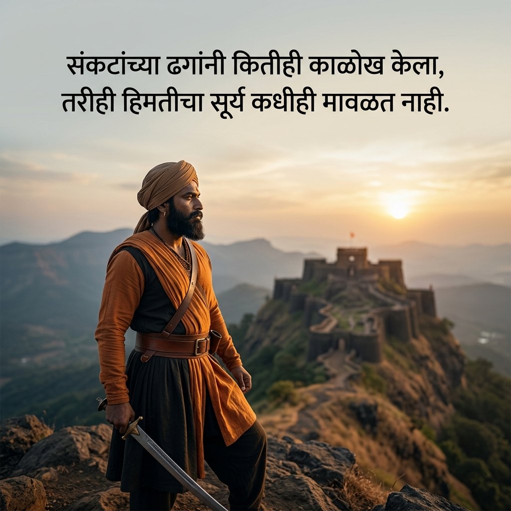 Shivaji Maharaj Quotes in Marathi